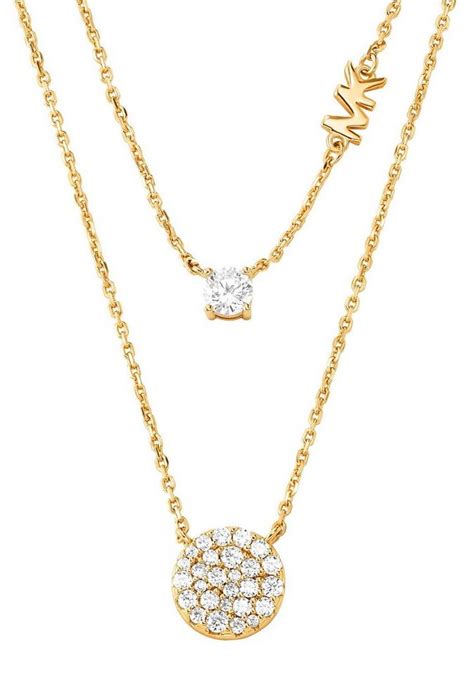 michael kors damen kette gold|Women's Gold Necklaces .